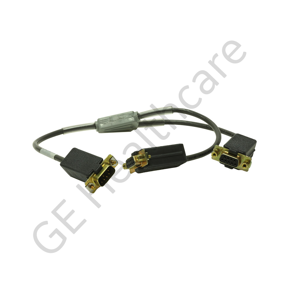 caja de adaptador 8k conexiones de salida a dos 9-pins d caja de adaptador 8k conexiones de salida a dos 9-pins d