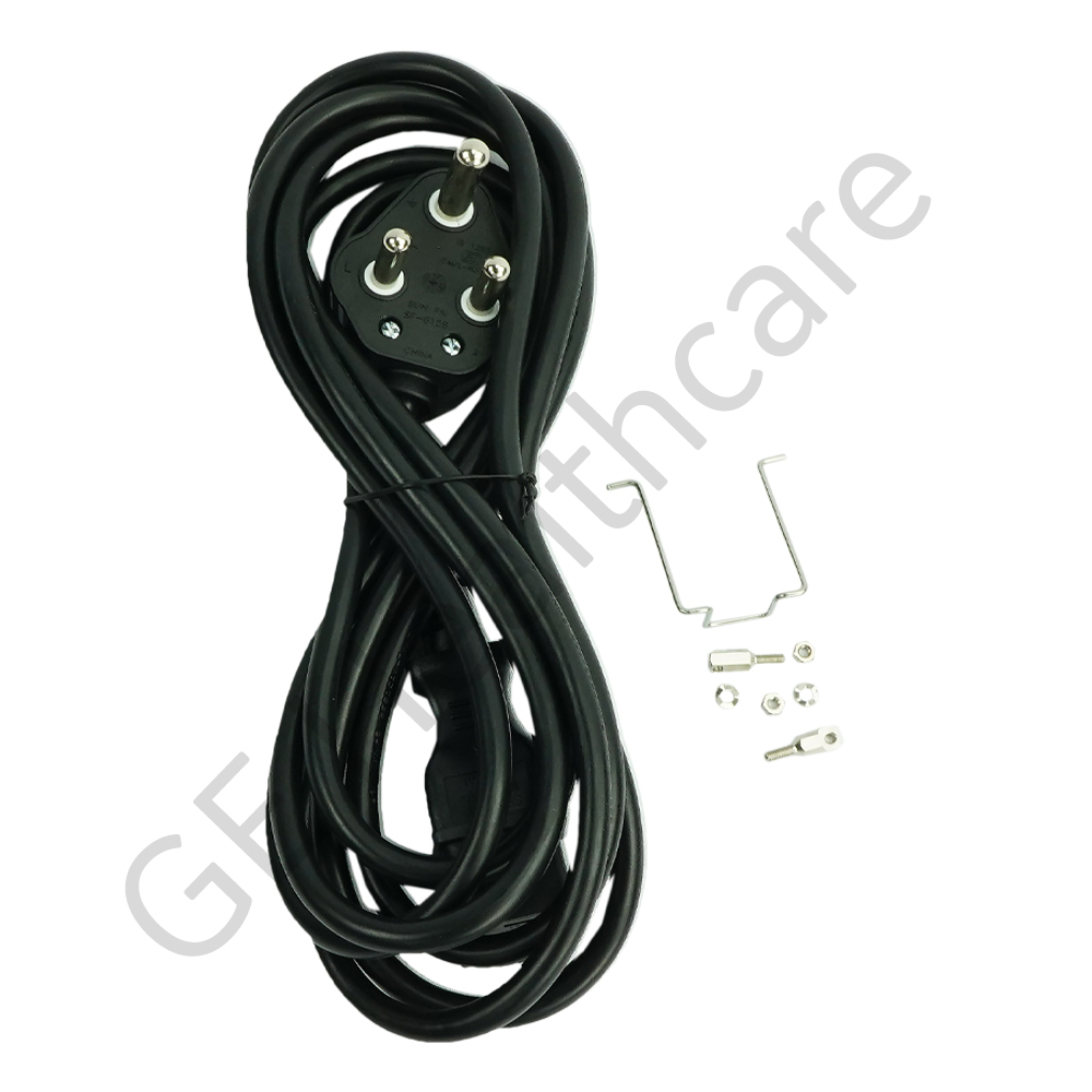 Cable de alimentación y clip para India Cable de alimentación y clip para India