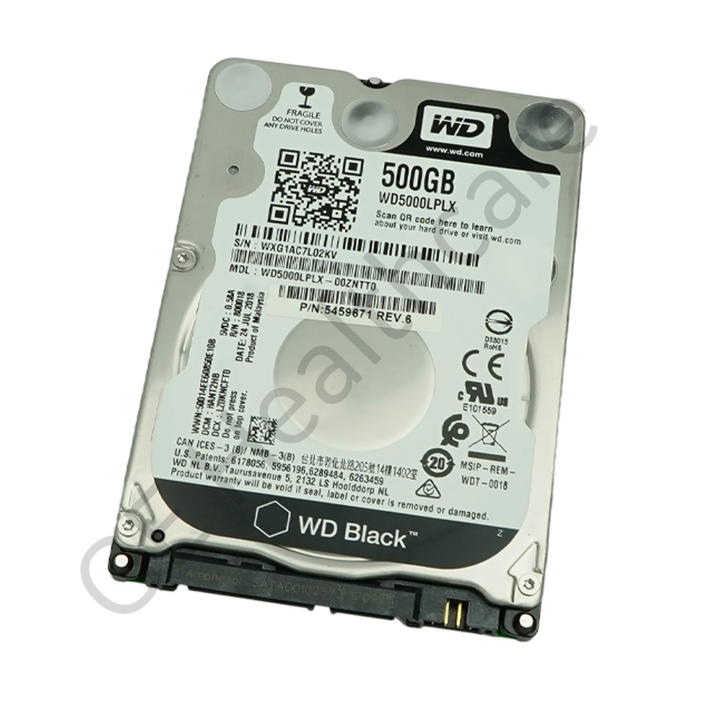 HDD SATA de 2,5 pulgadas y 500 GB HDD SATA de 2,5 pulgadas y 500 GB