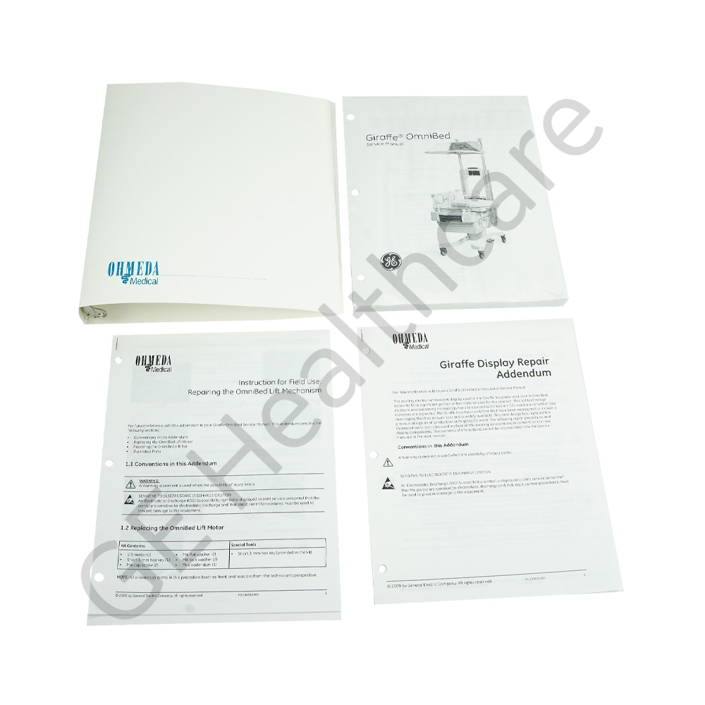 KIT DE SERVICIO MANUAL OMNI US KIT DE SERVICIO MANUAL OMNI US