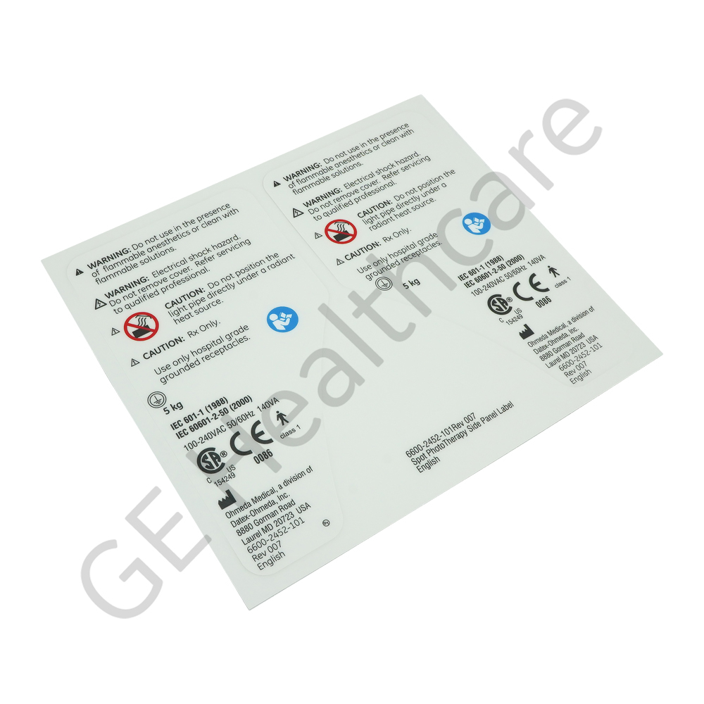 ADHESIVO, ETIQUETA LATERAL PNL SPOT P / T EN ADHESIVO, ETIQUETA LATERAL PNL SPOT P / T EN