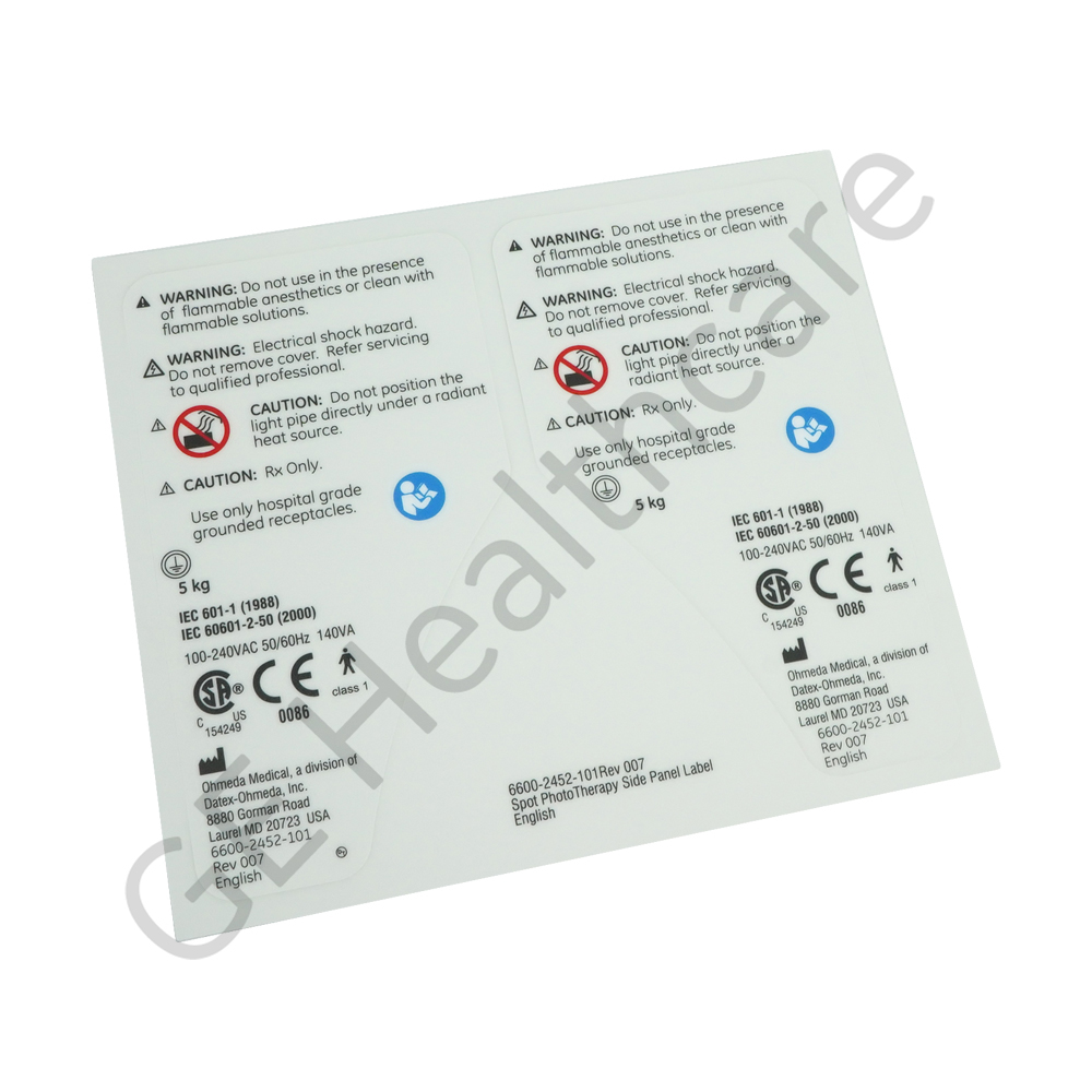 ADHESIVO, ETIQUETA LATERAL PNL SPOT P / T EN ADHESIVO, ETIQUETA LATERAL PNL SPOT P / T EN