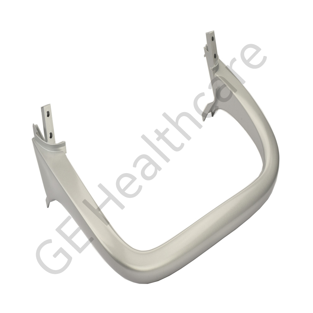 Handle Rear, Gloss Silver Finish Handle Rear, Gloss Silver Finish